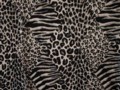 Black and White Wildlife Sarong