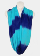 Tie-Dye - Blue & Turquoise Stripes