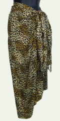 Cheetah Wildlife Print Sarong