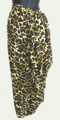 Smooth Leopard Wildlife Print Sarong