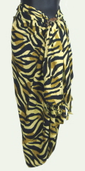 Jagged Tiger Wildlife Print Sarong